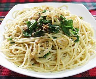 アシタバのパスタ